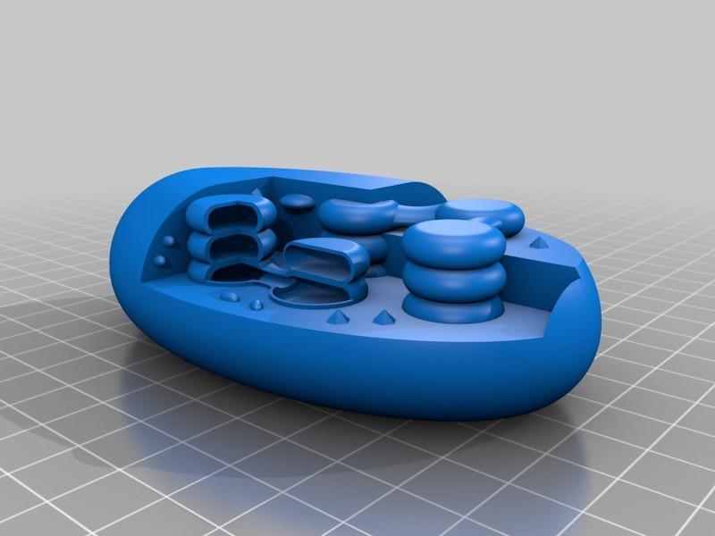 Plant cell Chloroplast model