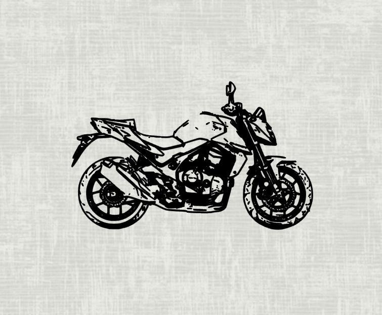 CB750 HORNET WALL ART HORNET WALLART motorcycles DECORATION