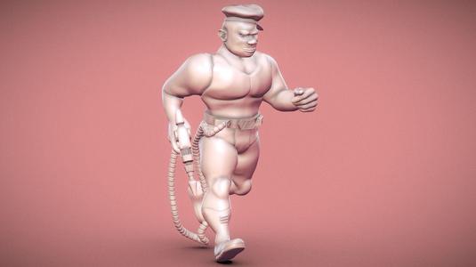 Captain Future - Otto android - 1978 - Printable