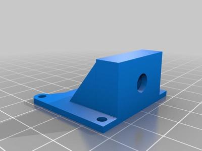 Reinforced Pi Camera Back Tripod Adapter