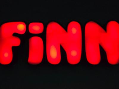 Finn Names LED Light Box