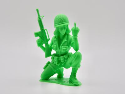 Female Soldier