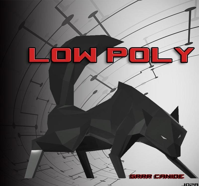LOW-POLY GRRR Canid