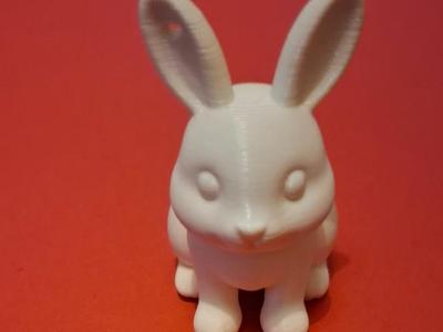 rabbit-shaped keychain