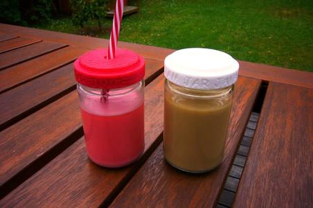 Jam Jar Coffee and Juice tops!
