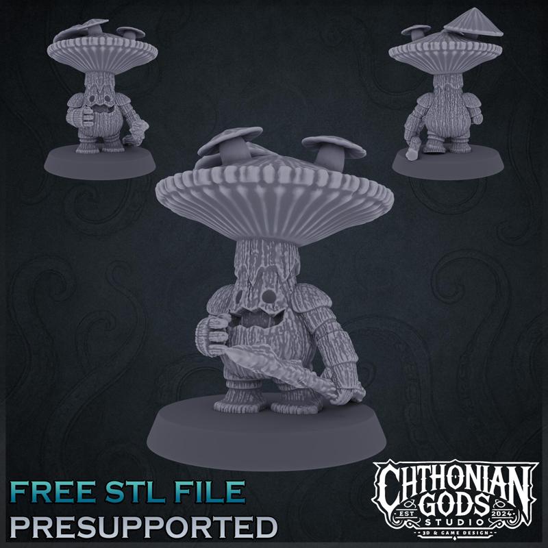 Shroom Spearman – Free STL