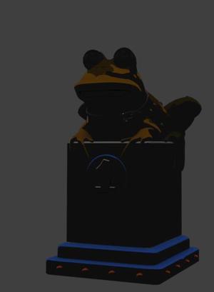 Hypnotoad from Futurama - All Glory to the Hypnotoad 3D Print STL