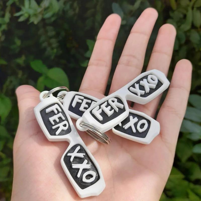 Key ring Ferxxo/Feid lenses