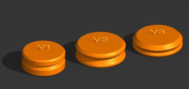 Pill Containers (printed with flexible filament)