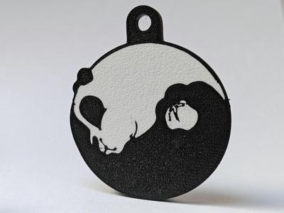 Yin and Yang Keychain – Kung Fu Panda