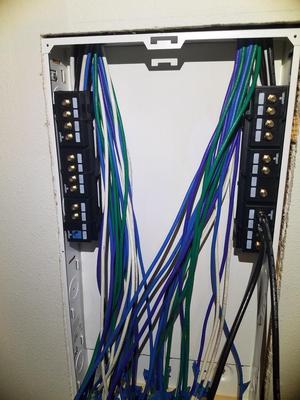 12-Port Patch Panel Bracket