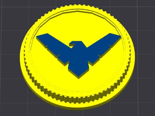 Nightwing Power coin