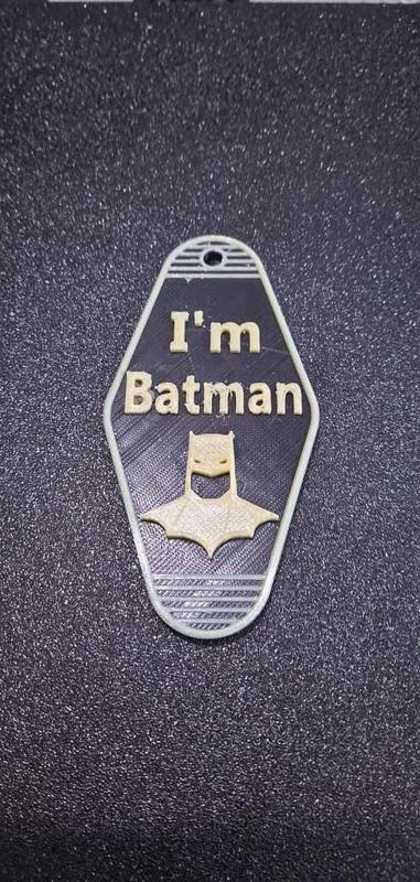 Keychain I'm Batman