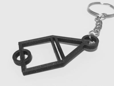 Squid Game Keychain Logo