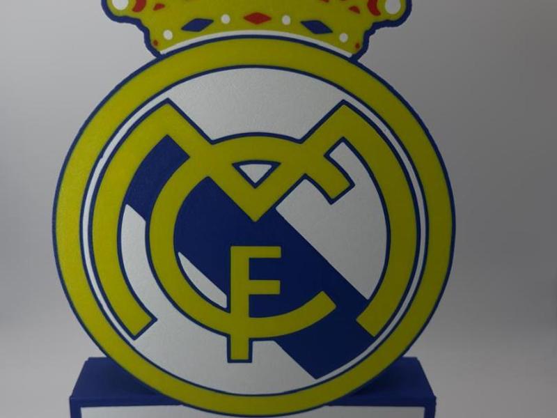Real Madrid Lamp with editable name