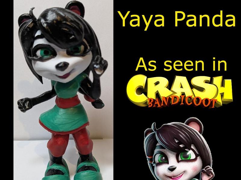 Yaya Panda from Crash Bandicoot