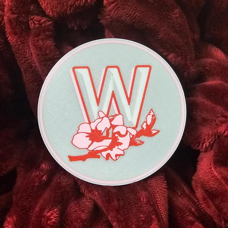 Washington Nationals Cherry Blossom W Logo Coaster