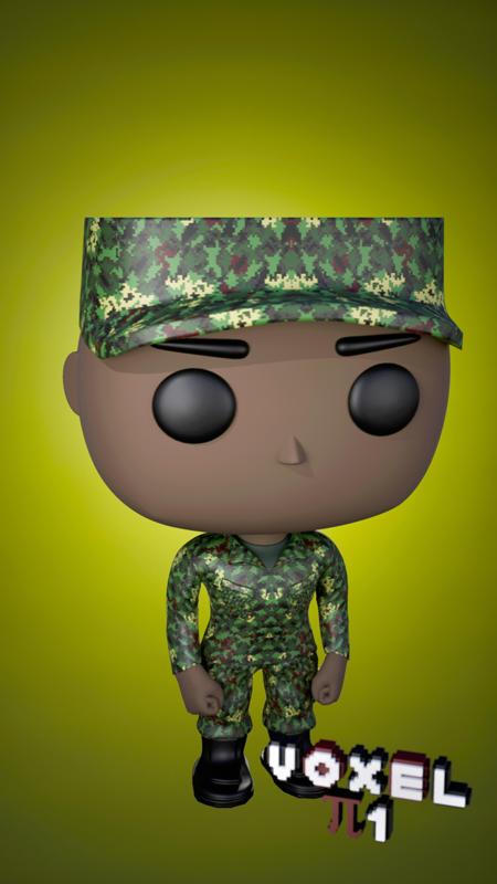 Funko Pop - Military - Army - Army - Soldier 004