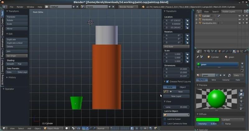 Quick and Easy Paint Cup