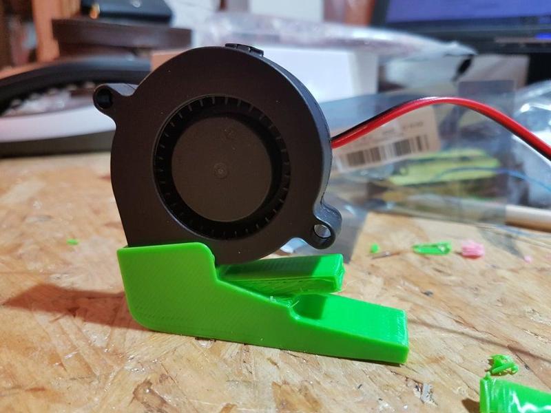 50mm radial cooling fan mount for Rostock Max v2