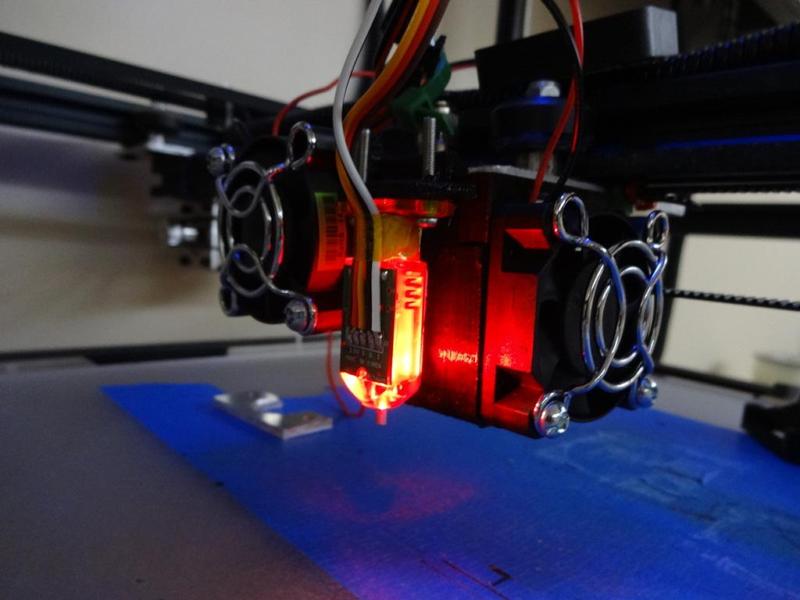 Cobblebot Hotend Mount BLTouch Accessory