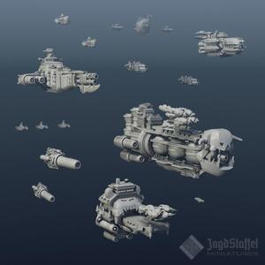 Rok Space Pirates Fleet ABS