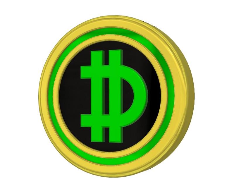 Dill Bits Fortnite Coin 3D Model - Fortnite Coins 3D Design