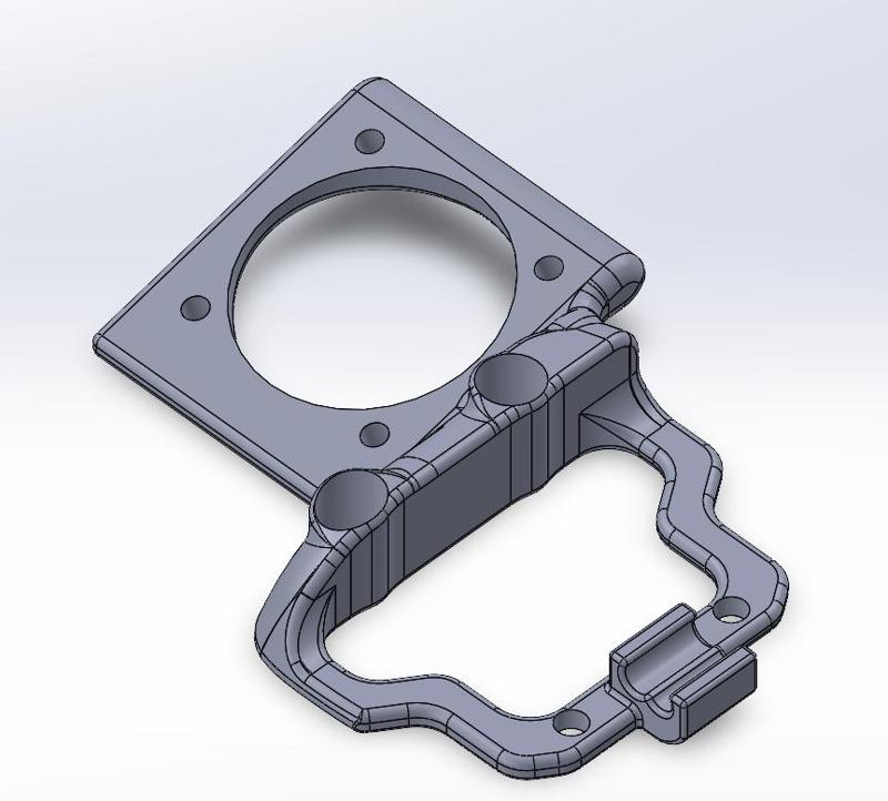 Associated B74,2 Center Fan Shroud