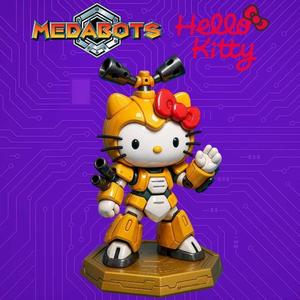 hello kitty X medabots hello kitty metabee