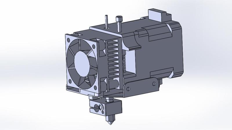 Gabarie I3 extrudeur MK8