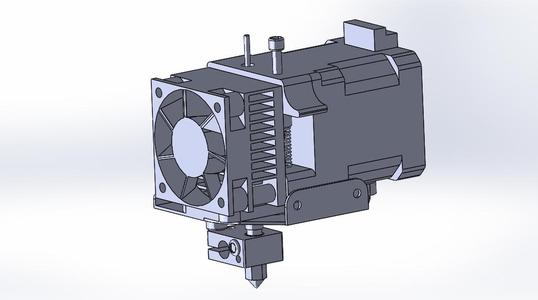 Gabarie I3 extrudeur MK8