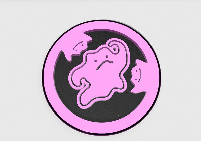 Ditto Pokemon TCG coin