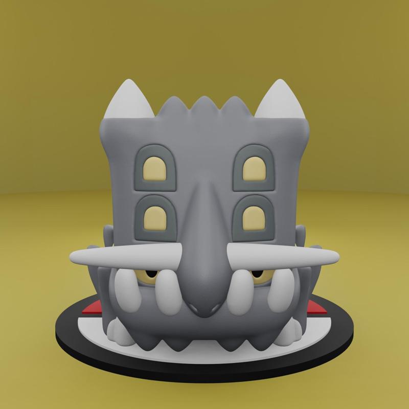 Pokemon No. 411 Bastiodon