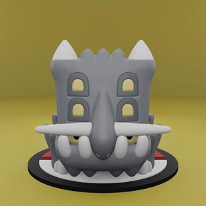 Pokemon No. 411 Bastiodon