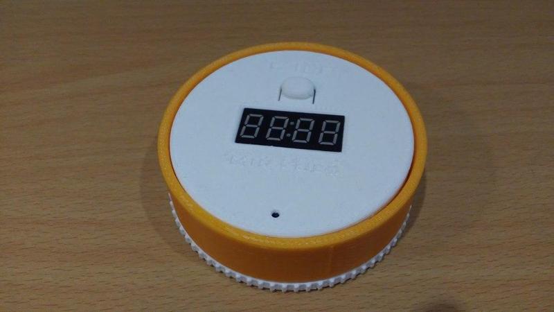  An Attiny85 Twist-to-Set Kitchen Timer