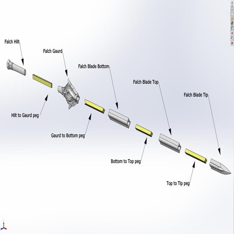 Chrom's Falchion Fire Emblem Awakening (Full size)