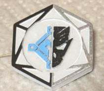 Mercenary Minicon Pin