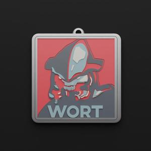 Halo Infinite Wort Keychain