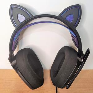 Kitty ears for headset