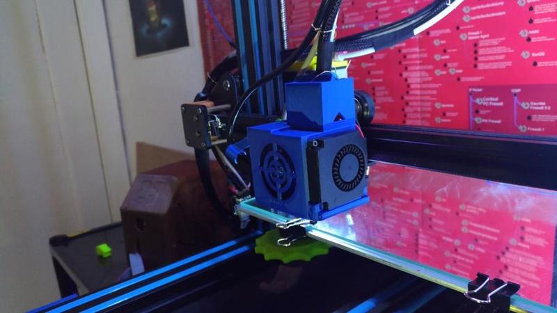 Creality3D CR - 10 OEM FAN&Nozzle Mount
