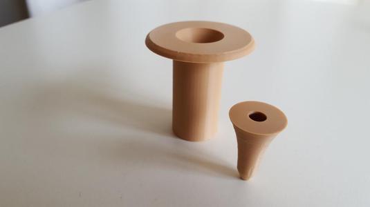 Filament guide for IKEA lack table (remix)