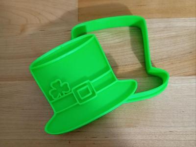 Leprechaun hat cookie cutter and stamp