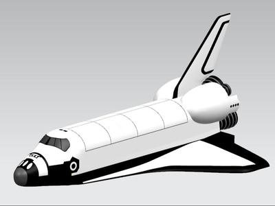 Space Shuttle Separable Printing