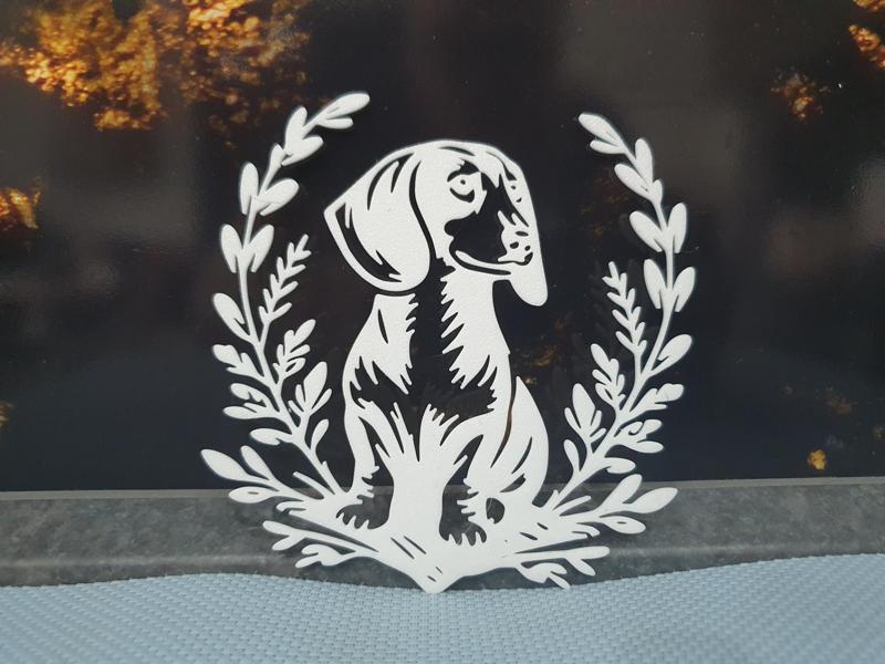 Dachshund Wreath Decoration Wall Decor