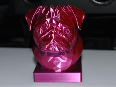 Pug bust