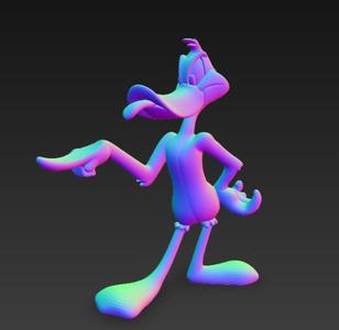 Looney Tunes - Daffy Duck Designer Figure