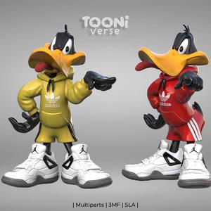 🦆🔥 Daffy Duck - Urban Vibes 🔥🦆 - (Multiparts / 3MF)