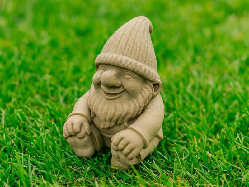 Laughing Sitting Gnome 