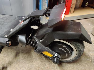 Mounting bracket for Meilan X5 and Ampulla C1 scooter turn signals