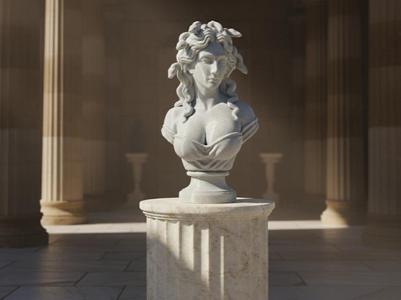 Medusa Bust – Mythology - Medusa Bust 